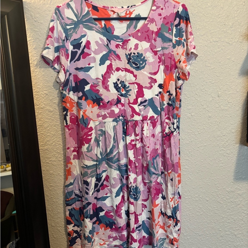 Joules Women’s Size 12 Multicolor Floral Dress